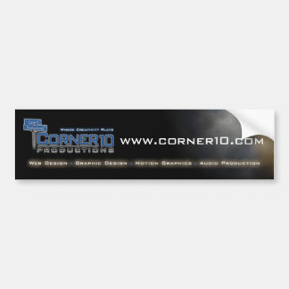 コーナー10の生産のバンパーステッカー2 バンパーステッカー