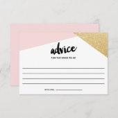 コーナー |の結婚アドバイスカード アドバイスカード (正面/裏面)