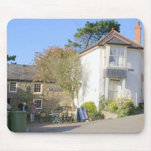 コーニッシュのパブ マウスパッド (正面)