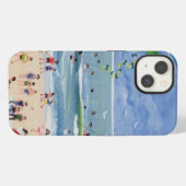 コーニッシュのビーチ iPhoneケース (裏面横)
