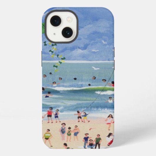 コーニッシュのビーチ iPhoneケース (裏面)