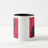 コーニッシュのレックス猫 マグカップ (中央)