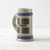 コーニッシュの旗とのSt Piran日 ビールジョッキ (正面左)