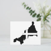 コーニッシュの旗 ポストカード (スタンド正面)