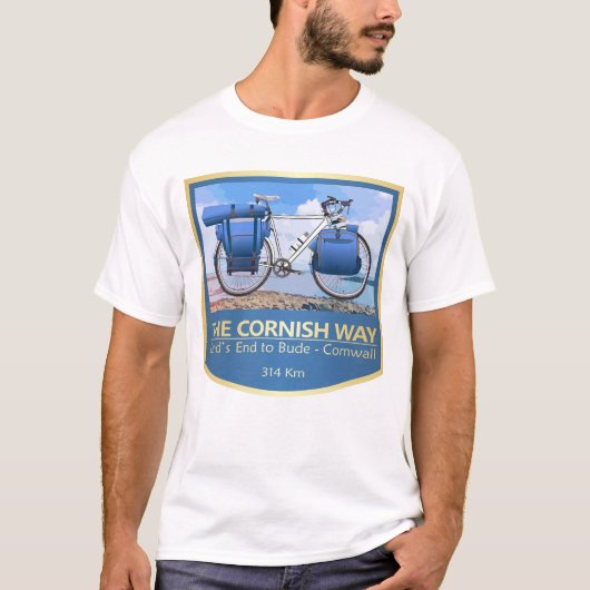 コーニッシュウェイ(bike2) tシャツ (正面)