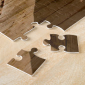 コーニッシュカラフルビーチハッツジグソー ジグソーパズル (側面)