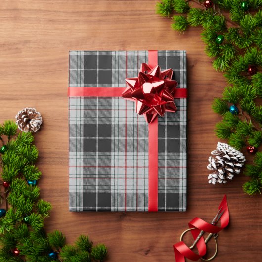 コーニッシュナショナルセントピランドレスタータンチェック ラッピングペーパー (クリスマスギフト)