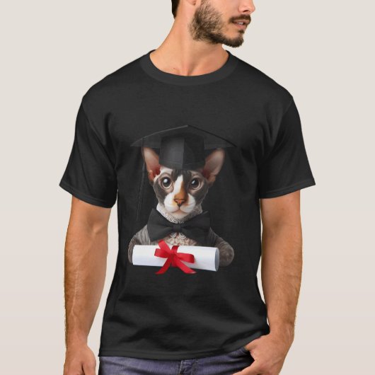 コーニッシュレックスの卒業式キャップ 卒業生 専用 Tシャツ (正面)