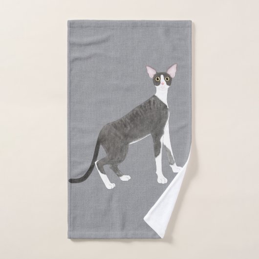 コーニッシュレックスハンドタオル ハンドタオル (ハンドタオル)