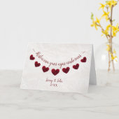 コーニッシュ語祝い婚約 カード (黄色い花)