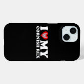 コーニッシュ+レックス大好き(ハート) Case-Mate iPhoneケース (裏面 (横))