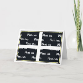 コーニッ感謝していスランゲージ サンキューカード