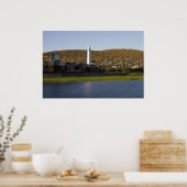 コーニングNYのケムン川 ポスター (キッチン)