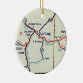 コーニングNY セラミックオーナメント (右)