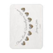 コーニ結婚スの記念日 マグネット (縦)