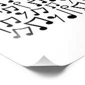 コーネットミュージカルノートコーネストブラスミュージシャン フォトプリント            (角)