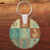 コーネポップ・アートのアート キーホルダー (正面)