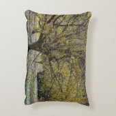 コーネリアンさくらんぼハナミズキと雪の栄光 アクセントクッション (裏面(縦))