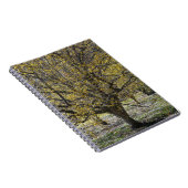 コーネリアンさくらんぼハナミズキと雪の栄光 ノートブック (右側)