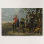 コーネリスの馬術ポートレート（1639年～1680年）Cuyp ジグソーパズル (横)