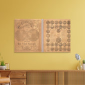 コーネルの仲間アトラス キャンバスプリント (インサイチュ (リビング))