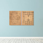 コーネルの仲間アトラス キャンバスプリント (インサイチュ (ウッドフロア))