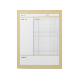 コーネル注記（グラフ） ノートパッド