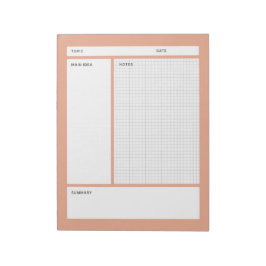 コーネル注記（グラフ） ノートパッド
