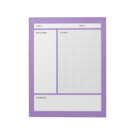 コーネル注記（グラフ） ノートパッド