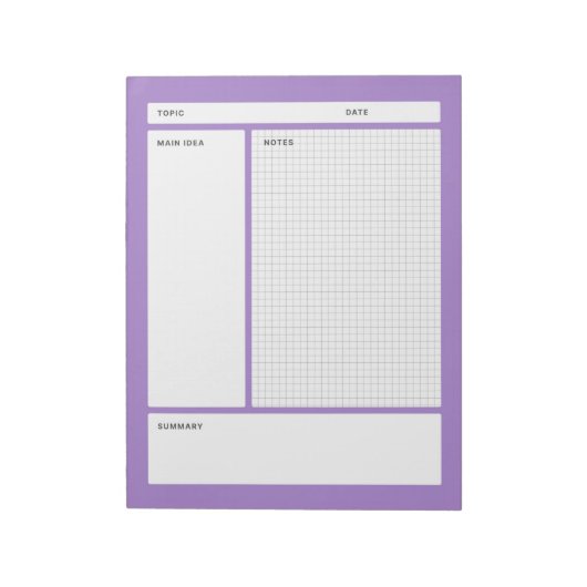 コーネル注記（グラフ） ノートパッド (回転)