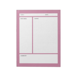 コーネル注記（ドット） ノートパッド