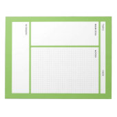 コーネル注記（ドット） ノートパッド (正面)