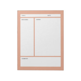 コーネル注記（プレーン） ノートパッド