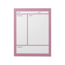 コーネル注記（プレーン） ノートパッド