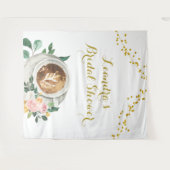 コーハートが醸造中 ブライダルシャワーサイン タペストリー (正面(横))