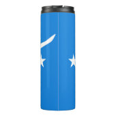 コーパスクリスティの旗と熱タンブラー タンブラー (裏面)