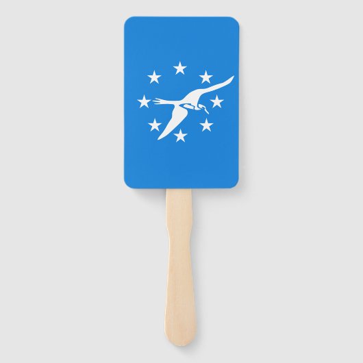 コーパスクリスティの旗を持つハンドファンのセット ハンドファン (裏面)