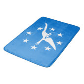 コーパスクリスティの旗を持つ大きなバスマット バスマット (アングル)