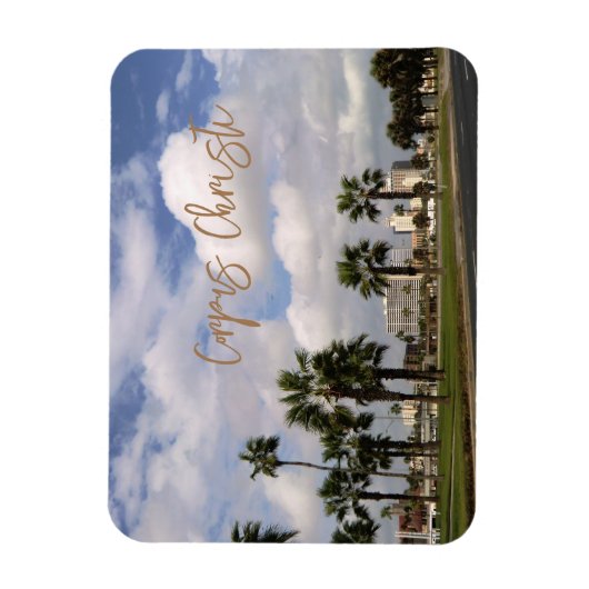 コーパスクリスティテキサス州お土産 マグネット (縦)