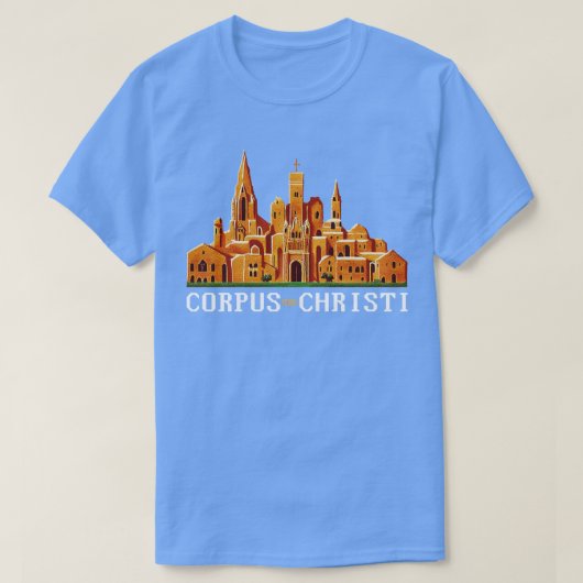コーパスクリスティテキサス州 Tシャツ (デザイン正面)