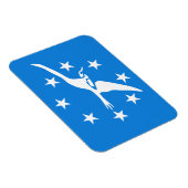 コーパスクリスティ国旗を持つフレキシブル写真磁石 マグネット (右側)