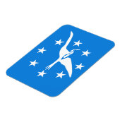 コーパスクリスティ国旗を持つフレキシブル写真磁石 マグネット (左側)