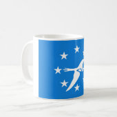 コーパスクリスティ国旗 コーヒーマグカップ (正面左)