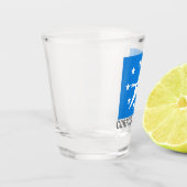 コーパスクリスティ国旗、テキサス州 ショットグラス (左)