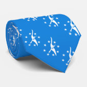 コーパスクリスティ国旗、テキサス州 ネクタイ (ロール)