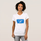 コーパスクリスティ国旗 Tシャツ (正面フル)