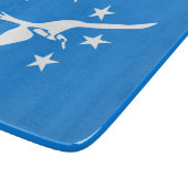 コーパスクリスティ市国旗(テキサス州) カッティングボード (角)