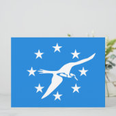 コーパスクリスティ市国旗(テキサス州) カード (スタンド正面)