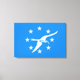 コーパスクリスティ市国旗(テキサス州) キャンバスプリント