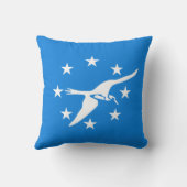 コーパスクリスティ市国旗(テキサス州) クッション (裏面)